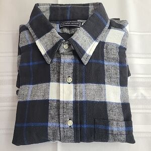 Austin Scott Plaid Flannel Shirt Size Xl